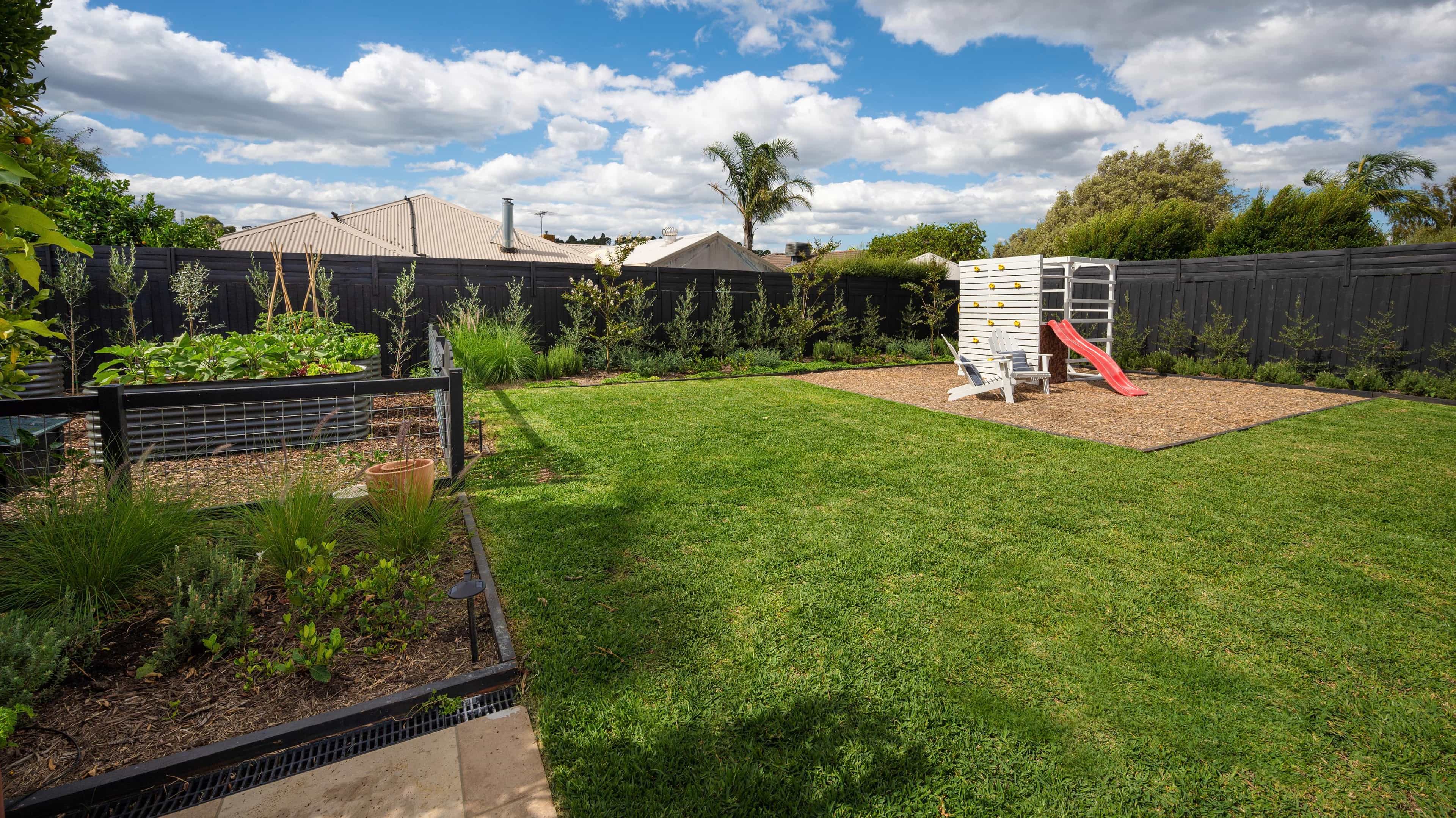Front yard landscaping design Burwood