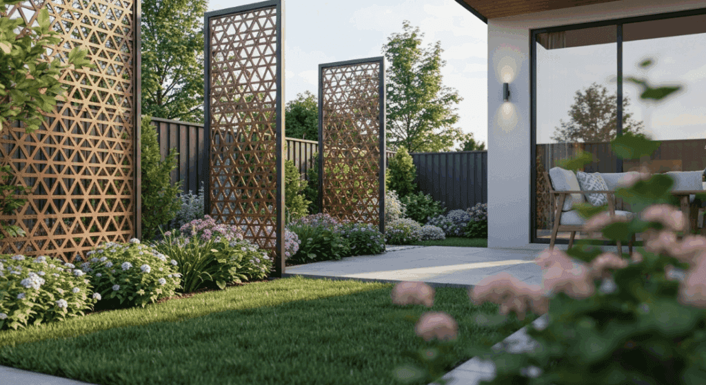 Garden screening and privacy walls Melbourne