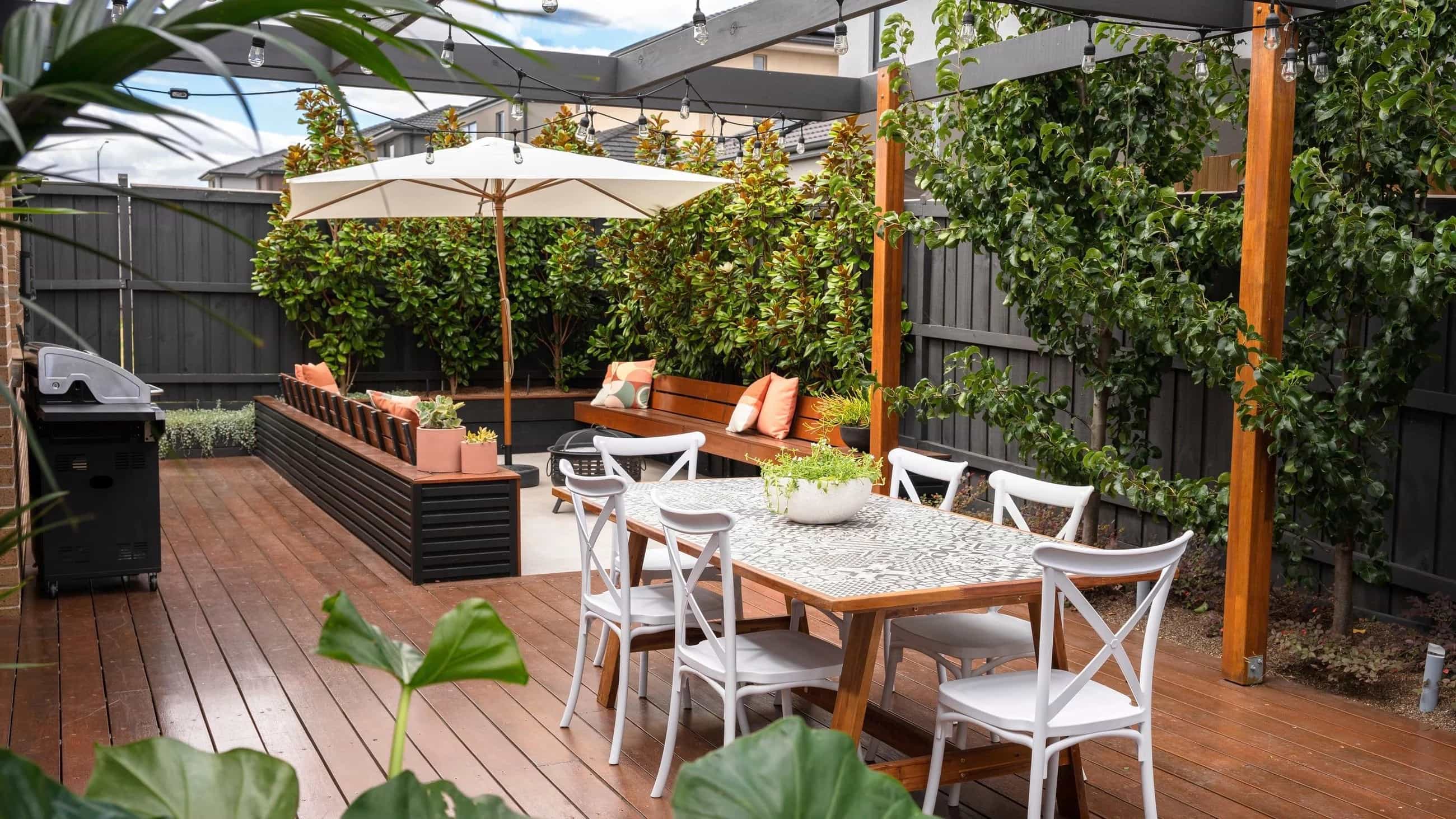 Low maintenance backyard landscaping